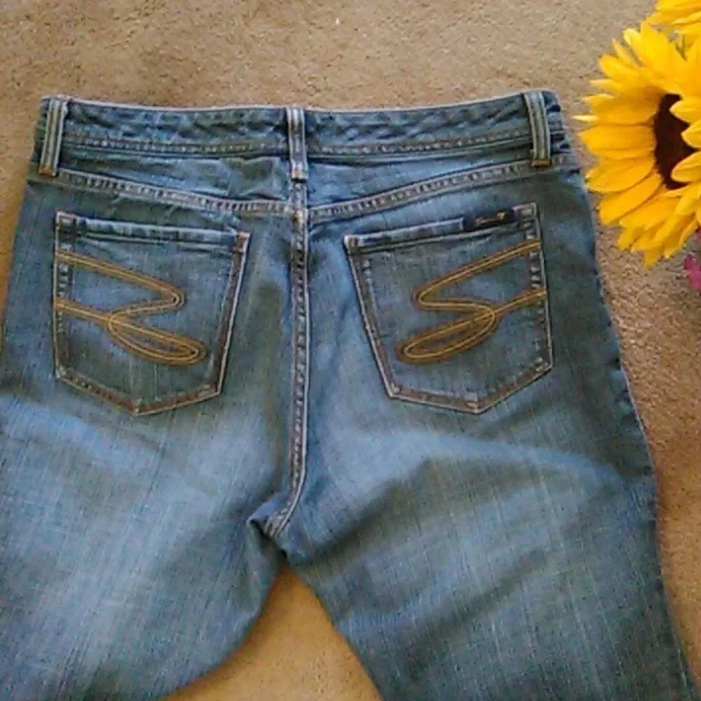 Seven 7 Straight Leg Jeans
